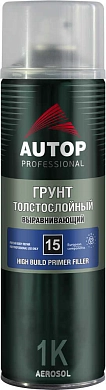 Грунт толстослойный - Черный - аэр. 650мл №15 (ATP-A07316) AUTOP