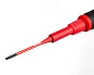 Отвертка диэлектрическая динамометрическая со сменными битами НИО-3309 серия СЛИМ (78279) КВТ фото2