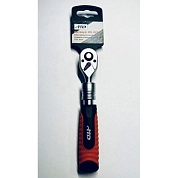 Трещотка 1/4", 72 зуб., телескопическая, L=170-220 мм, CrV (HD-0297) H-D