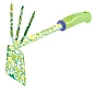 Мотыжка комбинированная, 65х310 мм, стальная, пластиковая рукоятка, FLOWER GREEN (620415) PALISAD фото2