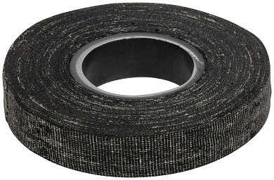 Изолента х/б, 200гр, 16мм, черная (F_11042)