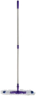 Швабра "Флаундер-4", телескоп. ручка, пласт.платформа,смен.насадка из микрофибры (F_68961) Dobb&Mopp