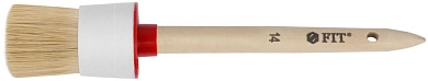 Кисть круглая 50мм, натур. светлая щетина (F_01308) FIT