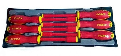 Набор отверток-головок диэл. 6-13мм, 6пр. (T20612N) FORCE