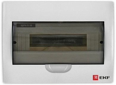 Бокс пластиковый ЩРН-П-18 (18 модулей IP40 с крышкой) pb40-n-18 EKF PROxima