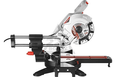 Пила торцовочная ЗПТ-190-1200 ПЛ (900 Вт, диск 190x20 мм, 55х305 мм, протяжка, кор.) ЗУБР