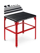 Стол сборочно-сварочный СБС 800-600мм, сталь 4мм, комплект оснастки (32900) ЗУБР