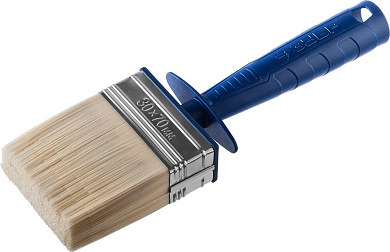 Кисть-макловица 70х30мм, иск. щетина, пласт. корпус "АКВА" (01817-07) ЗУБР