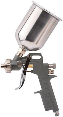 Краскопульт пневматический, алюминиевый верхний бачок 600 мл, 1.5 мм (F_81003) FIT