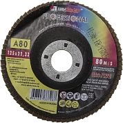 Круг лепестковый 125х22.23 мм для металла, А80, тип КЛТ1 (3656-125-80) ОАО "ЛАЗ"