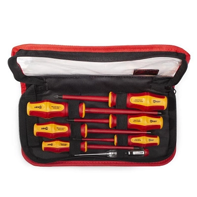 Набор отверток диэл., 7пр. "Профи" НИО-07 (78618) КВТ