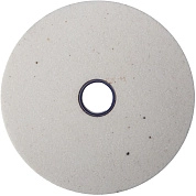 Круг заточной абразивный "Луга", электрокорунд белый, зерно 60, 200х20, посадка 16мм