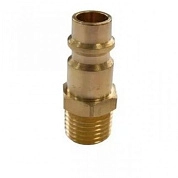 Соединение быстросъемное наружная резьба 1/2" (латунь)(HD-1202B) H-D