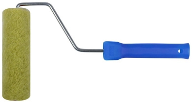 Валик меховой 150мм/6мм, туба 28мм, ворс 12мм, зеленый, полиакрил (F_02632) FIT