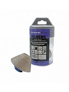 Фреза конусная по плитке 20-48 мм, M14, для УШМ Super Hard (HH348) HILBERG