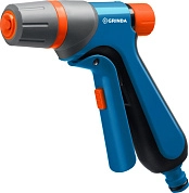 Пистолет полив, курок спереди, двухкомп, плавная регулировка напора,F-R PROLin(429121_z01) GRINDA