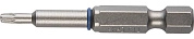 Бита TORX T20 L= 50мм, торсионная кованая, C 1/4" "ЭКСПЕРТ", 2шт. (26015-20-50-2) ЗУБР