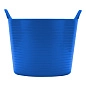 Ведро гибкое сверхпрочное, 28л, синее (67523) СИБРТЕХ фото3