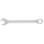 Ключ комбинированный, 19 мм, CrV, матовый хром (15214) STELS