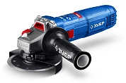 Угловая шлифмашина УШМ-П125-1800 ЭПСТ (1800 Вт, круг 125х22 мм, регул. обор., пл. пуск, кор.) ЗУБР