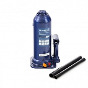 Домкрат гидравлический бутылочный, 10т, h подъема 222-447мм (51166) STELS