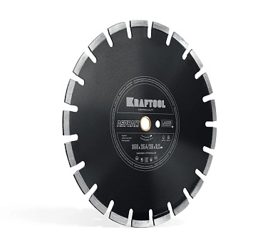 Диск алмазный ASPHALT 350мм 25.4/20мм, 12х3.2мм (36687-350_z01) KRAFTOOL