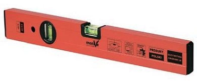 Уровень строительный, 100 см. (1,0мм/м, 520г/м, красн.), быт. (040 323) MOTIVE