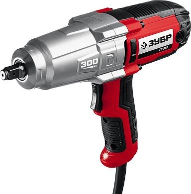 Гайковерт ударный сетевой ГС-300 (1/2", 300 Нм, 350 Вт, кор.) ЗУБР