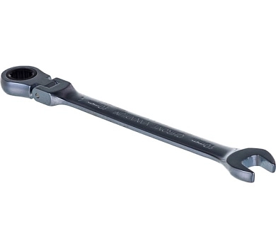 Ключ комбинированный трещоточный 10мм с шарниром (79193) КВТ