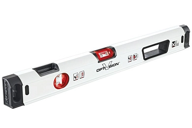 Уровень строительный Opti-vision condor 120см (0.5мм/м, 2 колбы, 946г/м), быт. (905-40-120) KAPRO