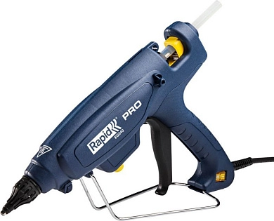 Пистолет клеевой, 220Вт/220В, стержни 12мм, регул. темп. 120-220 °C, расход 1400 г/ч (5000327) RAPID