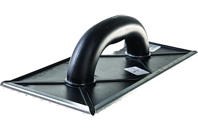 Терка пластмассовая с металл. накладкой 130х270мм, для пенопласта (1004-022713) HARDY