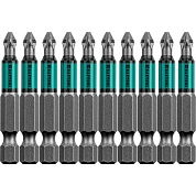 Бита PZ2 L=50 мм, 1/4", 10 шт. "Optimum Line" (26124-2-50-10) KRAFTOOL