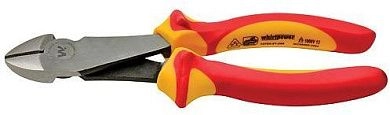 Кусачки боковые (бокорезы) усиленные, диэл. 200мм, Cr-V (15704-21-200) WHIRLPOWER