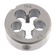 Плашка метрическая М14 х 2,0 мм (77037) СИБРТЕХ