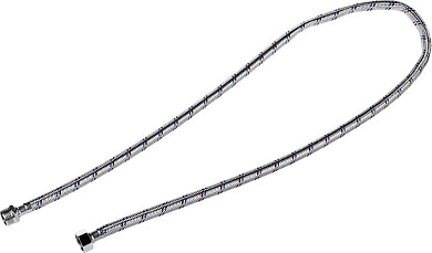 Подводка гибкая для воды, оплетка из нержавеющей стали, г/ш 1/2" - 1,2м (51005-G/S-120) ЗУБР