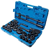 Набор головок ударн. с трещ. 3/4" 17-50мм,1" 55-65мм,6гр. 26пр. ''Profi'' (FK-68262-5MPB) FORCEKRAFT