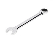 Ключ комбинированный с трещ., 19х19мм, хром.покр. (104959) HORTZ