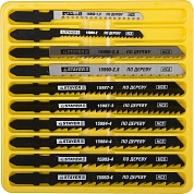 Набор "PROFI" Полотна "МАСТЕР №1" для эл/лобзика, по дереву, T-хвост., 10шт (15981-H10-1) STAYER