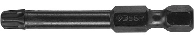 Биты "ПРОФИ" TORX, тип хвостовика E 1/4", T30, 50мм, 2шт, на карточке (26025-30-50-S2) ЗУБР