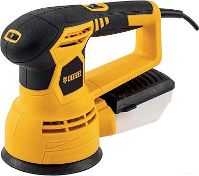 Машина шлифовальная орбитальная OS-125, 450 Вт, 6000-12000 об/мин Denzel