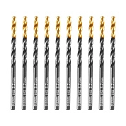 Сверло по металлу 3,2 мм, HSS-TiN, Golden Tip, 10 шт. (717206) DENZEL