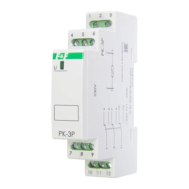 Реле промежуточное электромагнитное PK-3P/230 (EA06.001.023) Евроавтоматика ФиФ