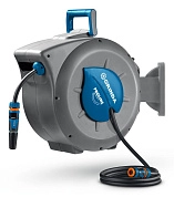 Набор для полива 4 пр., шланг 30м х 1/2, на поворот кронштейне настенная, HRA-30, кат(428471) GRINDA