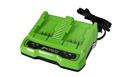 Зарядное устройство на 2 слота G24X2UC2 24В (2931907) Greenworks
