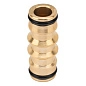 Переходник-соединитель латунный, штуцерный (66565) PALISAD фото2