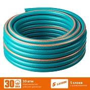 Шланг поливочный, 30 атм., плетеное армиров., 5-ти слойный, 3/4"х25м "EXPERT" (429007-3/4-25) GRINDA