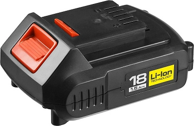Аккумулятор 18В 1шт 1,5 А/ч Li-ion (АКБ-18-Ли 15М4) ЗУБР