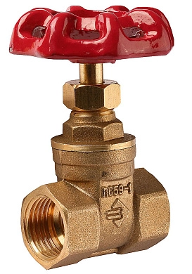 Задвижка клиновая латунная, 1/2" (51212-1/2) ЗУБР