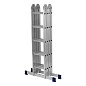 Лестница-трансформер алюм. шарнирная, 4х5 ступ, 5780мм, слож.1500х340х280мм, (97883) СИБРТЕХ фото7